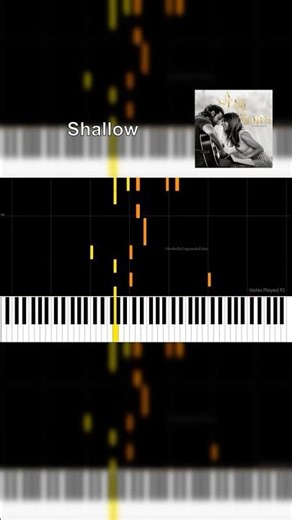 Shallow by Lady Gaga & Bradley Cooper - Piano Cover and Tutorial by Isabella Legrande