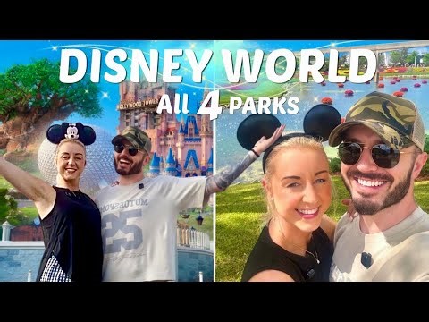 All 4 Disney Parks…in 1 DAY!😅 And at Spring break!✨🏰 Disney World 4 Park Challenge 2026