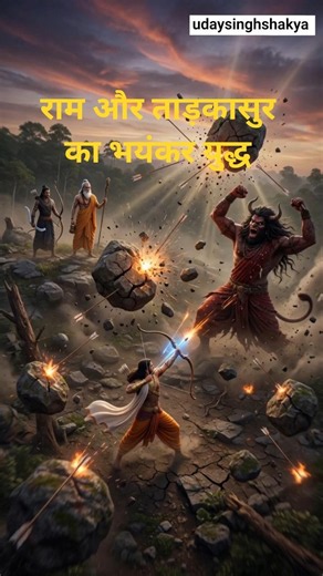 The Fierce Battle Between Shri Ram and the Asura | Shri Ram vs Asur Epic Battle | Ramayan Story i...