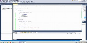 C# 虚方法与抽象类的区别