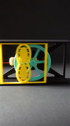 ItsOnMyMind - ENGINEERING on Instagram: "Mechanism 354 – The Scotch Yoke That Moves at a Constant Speed #3DPrinting #Engineering"