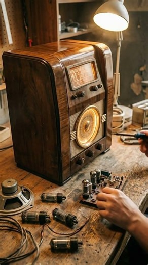 vintage tech | old radio repair #automobile #transformyourhome #homegoals