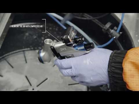 DeVilbiss DV1 Maintenance - Clean by hand (16/20)