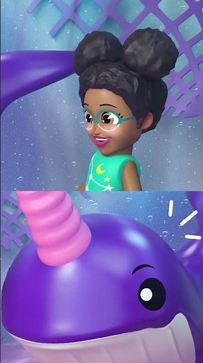 Narwhal Friend!! | Polly Pocket #Shorts