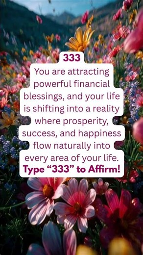The hidden meaning behind Angel number 333 #abundance