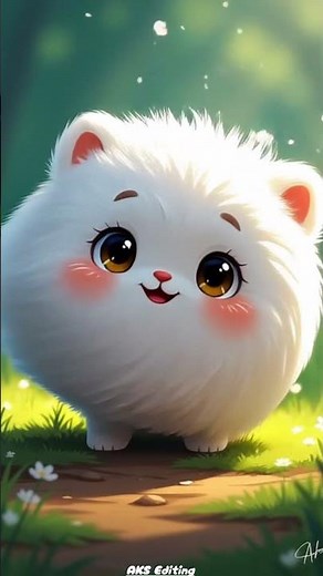 Adorable puffball🩵🩷....