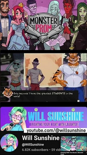 Role Announcement Promo Clip! Hear me in Monster Prom!