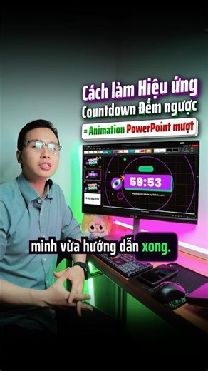Guide to designing impressive Countdown effects = Creative #PowerPoint animation 😎