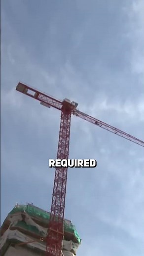 How cranes are built!