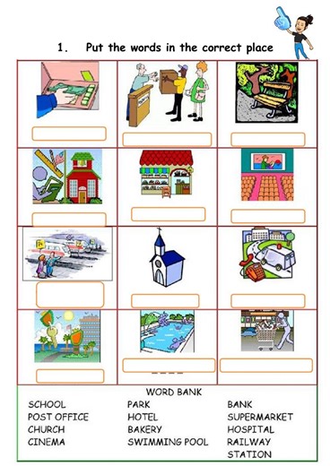 City places activity