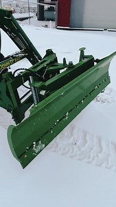 Clearing it all with our Hook & Pin Dozer Blade/Snow Pusher ❄️💪⁠ ⁠ Perfect for driveways, parking lots, and heavy snow—making winter cleanup fast and effortless.⁠ ⁠ #winter #snowpusher #attachments | Titan Attachments