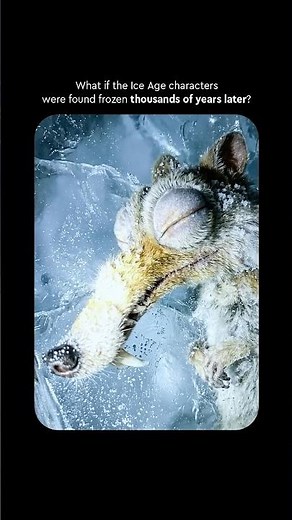 Ice Age characters found years later 🥺