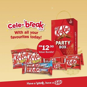 1.3K views · 34 reactions | No need to stress about choices with this KITKAT Party Box! Filled with all of your favourites, it’s the perfect treat for sharing, gifting or simply pampering yourself. Spread more happiness this festive season and grab yours today! | KitKat | Facebook