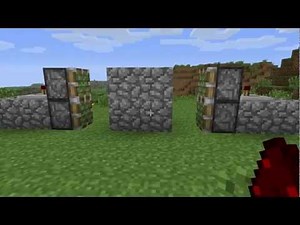 How to create a 2X2 piston door in minecraft - kerk12