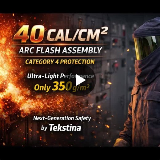 ⚡ ULTRA-LIGHT ARC FLASH ASSEMBLY — 40 CAL/CM² ⚡Arc flash remains one of the most dangerous hazards electrical workers face — with temperatures hotter than the surface of the sun ☀️, explosive… | LUCIJA KOBAL