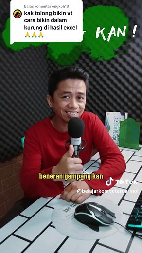 Cara Mudah Membuat Tanda Kurung di Excel
