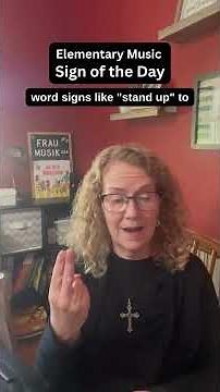 Sign Language for Elementary Music Class: ASL and SEE