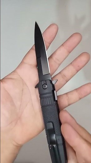 Canivete Semiautomático Tipo Stiletto Italiano