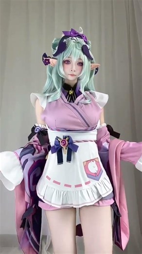 cosplay Elf maid #cosplay #douyin #anime #animegameycosplay