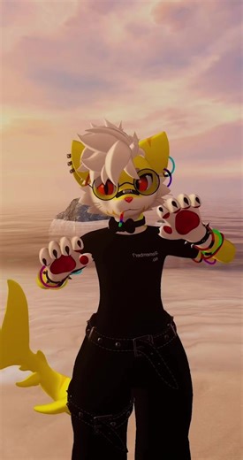 How many cats does it take to screw in a lightbulb? :p #vrchat #furry #furrytiktok #vrchattiktok #fursona #mayu