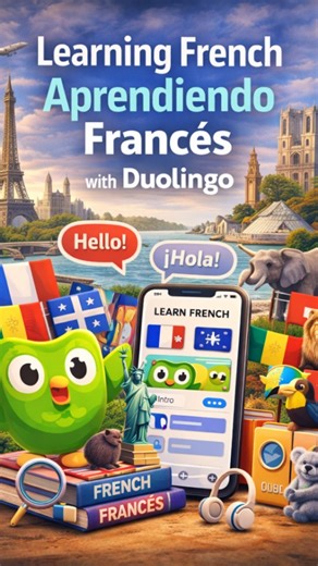 Sergio Galindo on Instagram: "Aprendiendo Francés con Duolingo No: 001 #aprenderfrances #Duolingo #francesdesdecero #francesenespañol #Evpaty68 (Importante — educativo) Este video explica vocabulario en contexto lingüístico con fines informativos. No pretende promocionar, instruir ni justificar conductas ilegales o violentas."