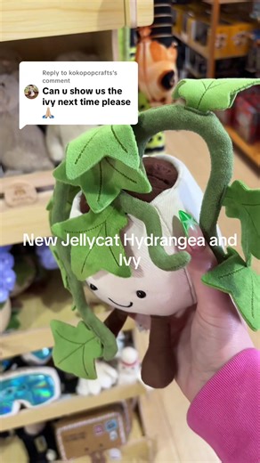 Explore New Jellycat Hydrangea and Ivy Plushies