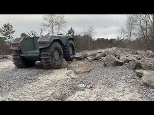 UNEX UGV — Amphibious Remote-Controlled Platform for Military and Rescue Missions