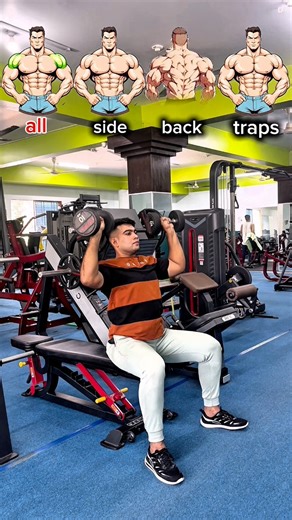 19K views · 153 reactions |  3D Shoulder Look in One Dumbbell...