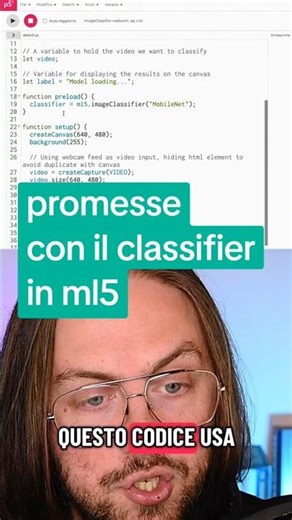 callback e promesse nel classifier di ml5 - #machinelearning #JavaScript #tutorial