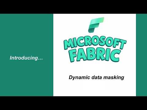 Data Security | Dynamic data masking