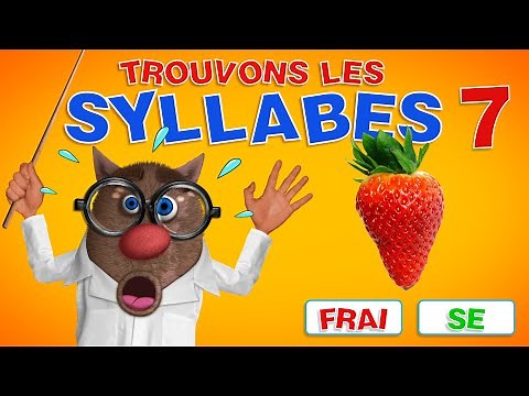 Foufou - Trouvons les syllabes (Learn the syllables for kids) Serie 07 4K