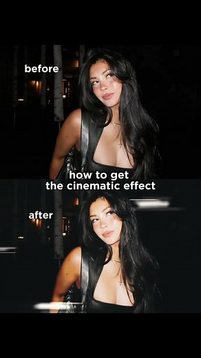 how to get the cinematic effect using just one app 💋 #meitu #meituapp #editpic #cinematiceffect
