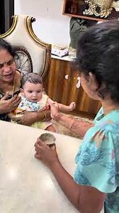 Just like Nila and Surya, our first staple food for him is also Ragi🤗