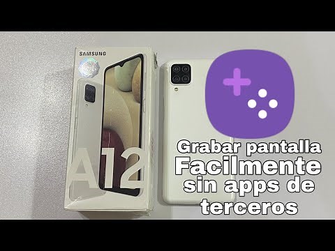 How to record screen on our Samsung A12 without a third-party app with Game Booster