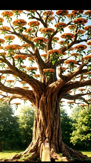 Pizza Tree Magic 🍕🌳 | Girl Discovers a Pizza Growing Tree 😱✨ #trand
