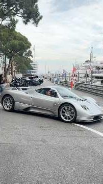 Monaco Luxury Supercars #pagani #zonda #ferrari #daytonasp3 #competizione #tdf #812gts #496