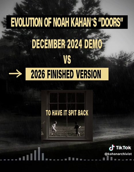 Doors is expected to be the next single from The Great Divide and oh my god am I excited #noahkahan #thegreatdivide #newmusic #porchlight #folkmusic
