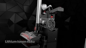 Genius Invictus X9 Set 13-tlg 2in1 Akku-Staubsauger