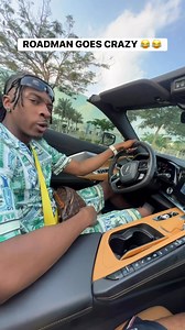 Roadman goes crazy 😂😂 #comedy #reels #a12funny #funnyreels #funnyvideos #supercar #roadman | A1 2Funny