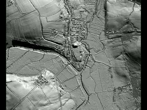 Hill Shade Animation - Play on Loop - Motte & Bailey Lower St.Clears