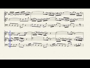 Trio Sonata in G Major (BWV 1038) for Flutes & Cello