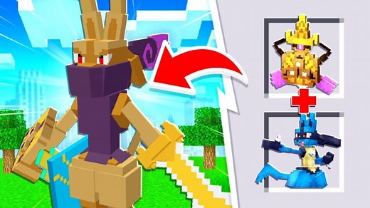 Creating The ULTIMATE FUSION Team In Minecraft Cobblemon