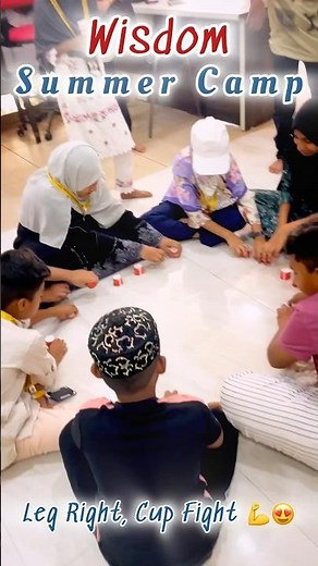 Summer Camp Fun Activities 🎈 | Cup Command Challenge & Balloon Passing Game| Learning with Fun 🤩😍