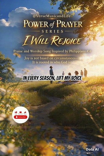 ‪@versemusicandlife‬ I WILL REJOICE | Praise and Worship Song Inspired by Philippians 4:4