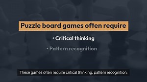 Puzzle Board Games For Adults