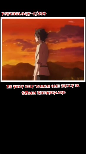 The Hardest Task in the World: Being Yourself. #anime #power #psychology #psychologyfacts