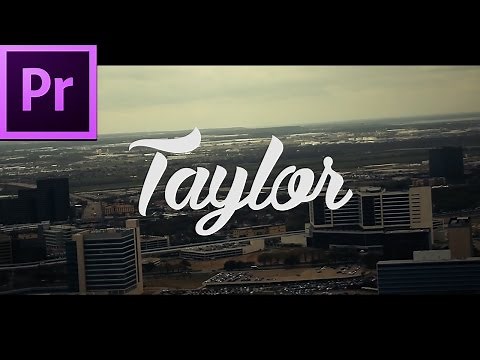 Simplistic Intro - Premiere Pro Tutorial + Free Template Download