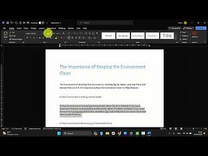Microsoft 365: How to change the Shadow Style of a text in Word