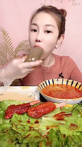 209K views · 2.6K reactions | Asmr Mukbang Food Eating challenge 2023 ! yummy eating big intestine sausage soup | Vi Nak | Facebook