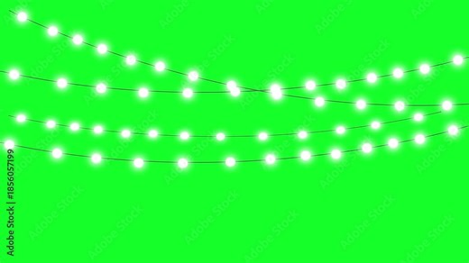 LED Indicator On Off Loop – 4K Green Screen Status Light, System Alert, Notification Pulse, UI Feedback, Digital Device Simulation